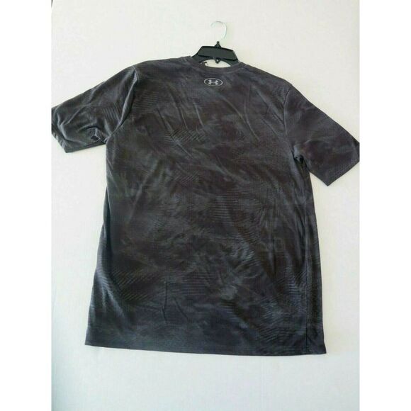 Under Armour Mens Sz L Gray Tech Print Short Sleeve Tee Shirt $60 - Picture 3 of 7